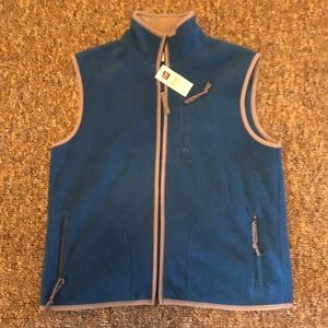 Gap factory sleeveless zip‎ up fleece Large